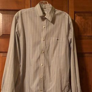 ❌Lacoste Button-Down Long-Sleeved Shirt 15/38